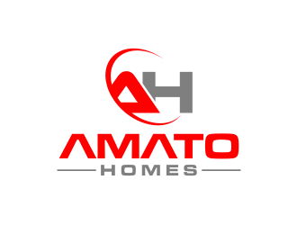Amato Homes logo design by Franky.