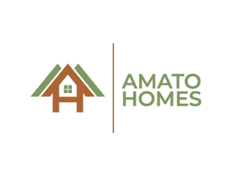 Amato Homes logo design by kgcreative