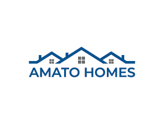 Amato Homes logo design by mhala