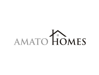 Amato Homes logo design by Inaya