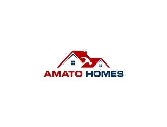 Amato Homes logo design by CreativeKiller
