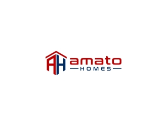 Amato Homes logo design by CreativeKiller