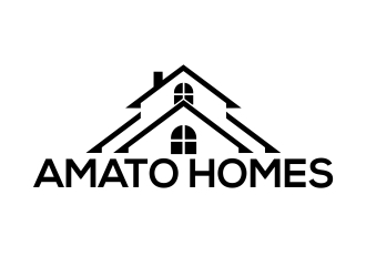 Amato Homes logo design by b3no