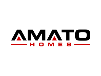 Amato Homes logo design by cintoko
