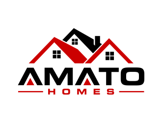 Amato Homes logo design by cintoko