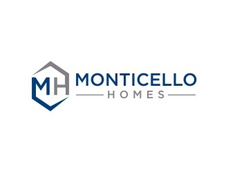 Monticello Homes logo design by Franky.