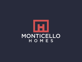 Monticello Homes logo design by changcut
