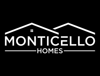 Monticello Homes logo design by eagerly