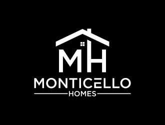 Monticello Homes logo design by eagerly