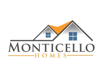 Monticello Homes logo design by AamirKhan