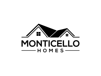 Monticello Homes logo design by RIANW