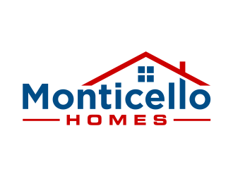 Monticello Homes logo design by cintoko