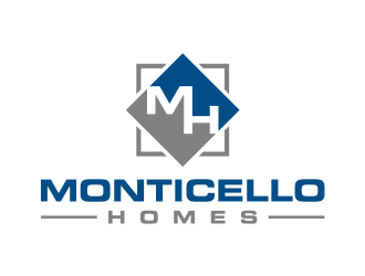 Monticello Homes logo design by cintoko