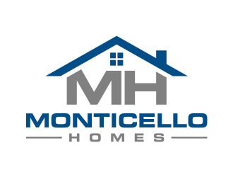 Monticello Homes logo design by cintoko