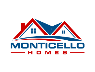 Monticello Homes logo design by cintoko