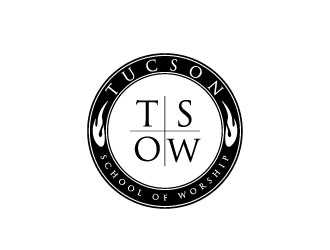 Tucson School of Worship logo design by maze