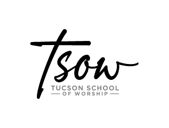 Tucson School of Worship logo design by Andri