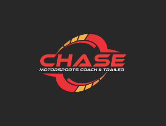 Chase Motorsports Coach & Trailer logo design by Meyda