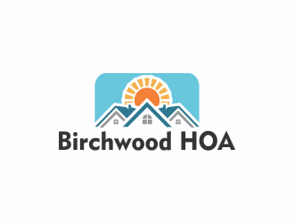 Birchwood HOA logo design by Meyda