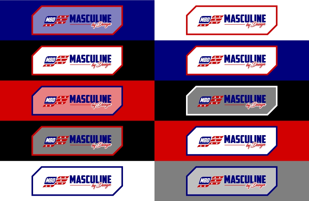 Masculine By Design logo design by Soufiane