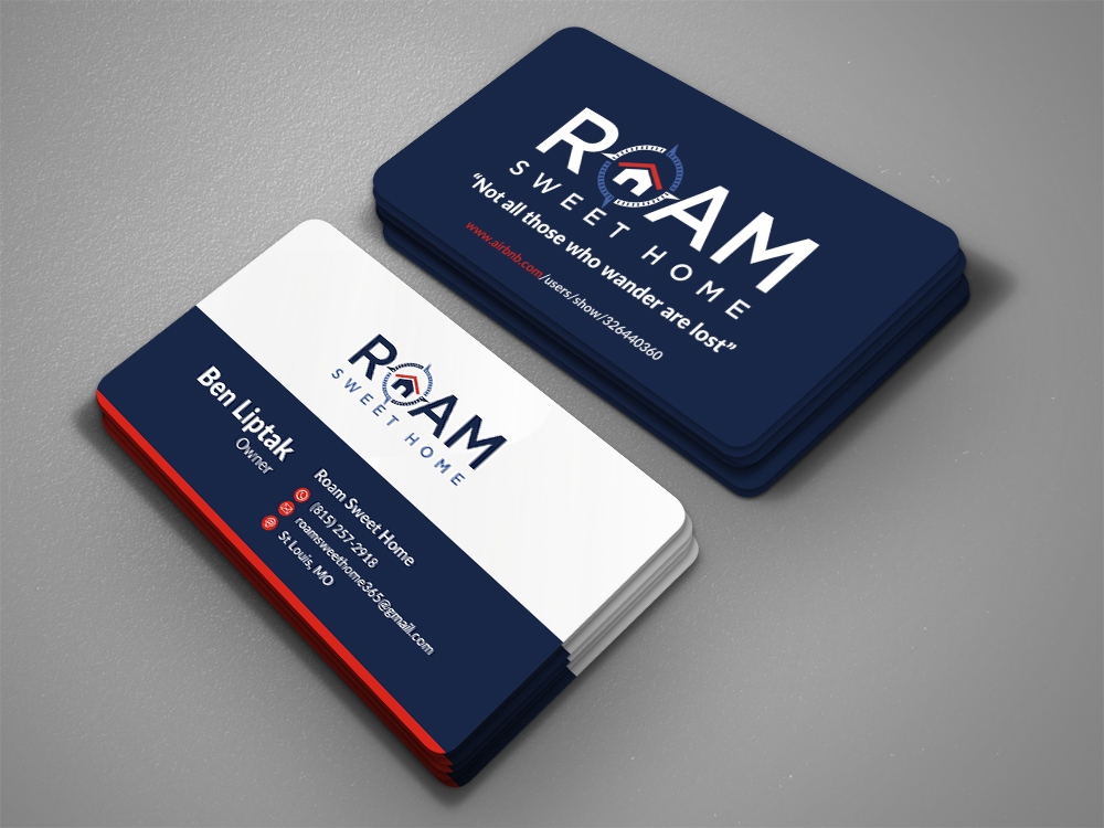 Roam Sweet Home logo design by Ulid