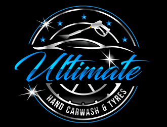 Ultimate Hand Carwash & Tyres Logo Design