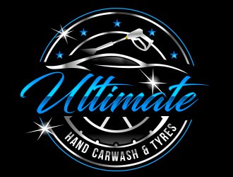 Ultimate Hand Carwash & Tyres logo design by ingepro