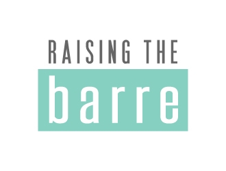 Raising the Barre logo design by jaize