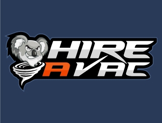 Hire a Vac logo design by MUSANG