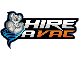 Hire a Vac logo design by MUSANG
