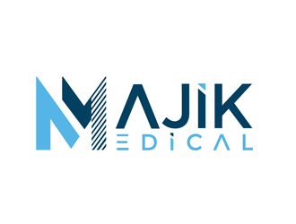 MAJiK Medical Solutions logo design by kunejo