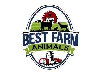 Best Farm Animals logo design by veron