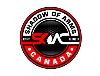 Shadow of Arms Canada logo design by dasigns
