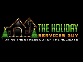 The Holiday Services Guy logo design by LucidSketch
