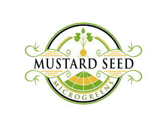 Mustard Seed Micro Greens logo design by nona