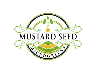 Mustard Seed Micro Greens logo design by nona