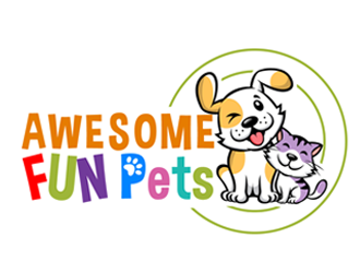 Awesome Fun Pets logo design by ingepro