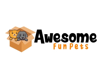 Awesome Fun Pets logo design by AamirKhan