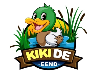 Kiki de eend  logo design by Suvendu