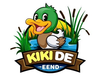 Kiki de eend  logo design by Suvendu