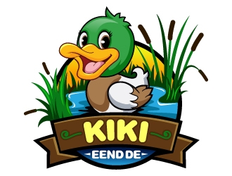 Kiki de eend  logo design by Suvendu