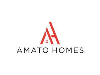 Amato Homes logo design by Sheilla