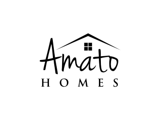 Amato Homes logo design by menanagan