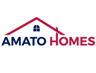 Amato Homes logo design by gilkkj