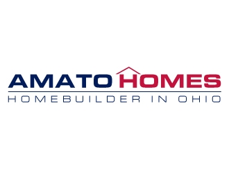 Amato Homes logo design by gilkkj