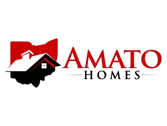 Amato Homes logo design by J0s3Ph