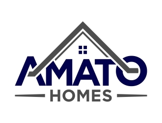 Amato Homes logo design by FriZign