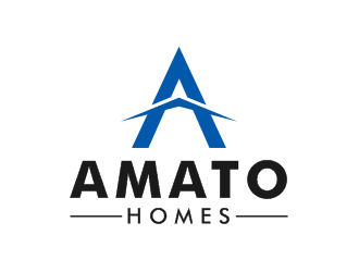 Amato Homes logo design by MariusCC