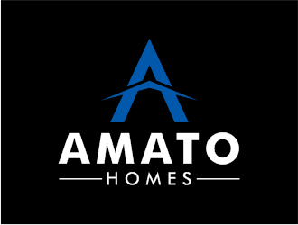 Amato Homes logo design by MariusCC