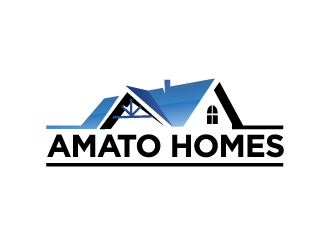 Amato Homes logo design by cube_man